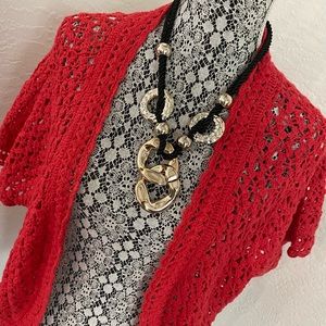 🧶 Crochet open sweater